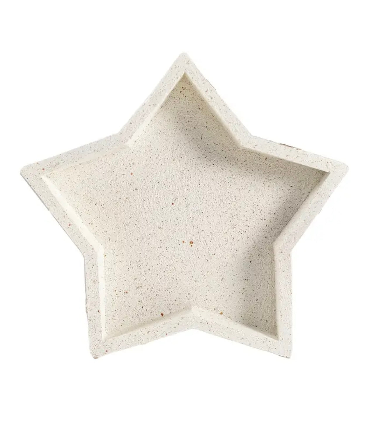 Noor Stjärnskål – Servering & Dekor (Vit/Guld)