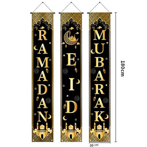 Noor Eid Mubarak Girlang – 180 cm (3st)